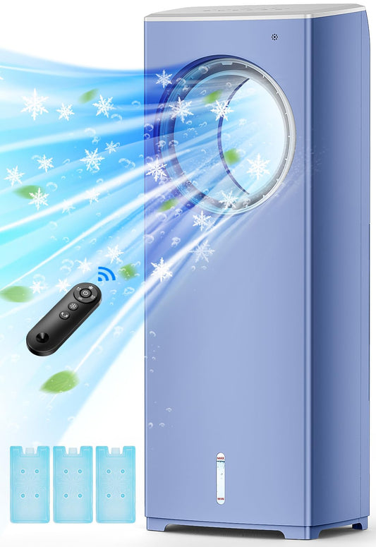 MYICY BALKO 1901R Evaporative Air Cooler, Blue